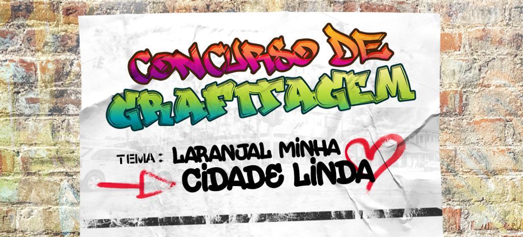 Prefeitura abre inscrições para concurso de graffite do Projeto Laranjal minha cidade Linda